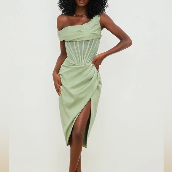 ❤️House of CB Lulu Corset Midi Dress❤️ - Picture 1 of 3